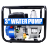 Semi Trash Pump 3 inch, 209cc 7HP 4 stroke OHV ENGINE, Gas Powered Semi Trash Water Pump 50 ft Discharge Hose