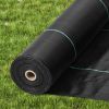 VEVOR 4FTx300FT Premium Heavy Duty Weed Barrier Landscape Fabric, 3.2OZ Woven Geotextile Fabric Under Gravel
