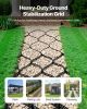 Ground Grid 3-Inch Depth Geocell Grid 17.06x8.86 FT / 5200x2700 mm for Gravel