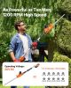 Cordless Electric Hedge Trimmer 20V 1200RMP with 20in Blade Extendable Trimmer
