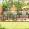 Outsunny Wooden Cold Frame Greenhouse Small Mini Planter Box, 30" L x 24" W x 44" H, Brown