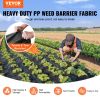 VEVOR 4FTx300FT Premium Heavy Duty Weed Barrier Landscape Fabric, 3.2OZ Woven Geotextile Fabric Under Gravel