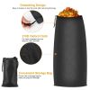 Lawn Tractor Leaf Bag 54 Cubic Feet Standard Leaf Collection Bag with 112 Inch Opening Fits 2 Bag Material Collection System for Riding Mowers Heavy D