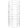 Garden Composter Ø19.7"x39.4" Galvanized Steel